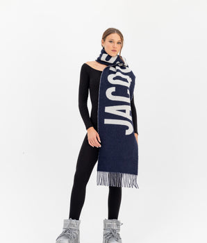 Jacquemus Blanket Scarf - Navy