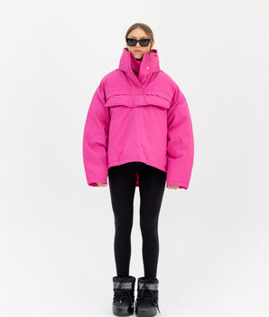 Pink Ski Puff Jacket