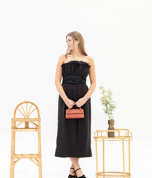 Aje whisper knotted midi