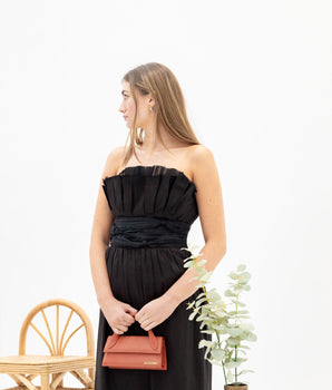 Aje whisper knotted midi