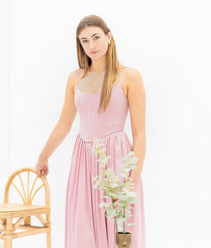 Zimmermann Corset Dress - Pink
