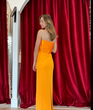 Solace Afra Dress - Orange