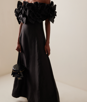 Aje Etta Dress - Black