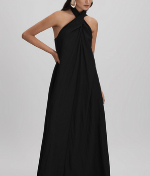 Black Halter Dress