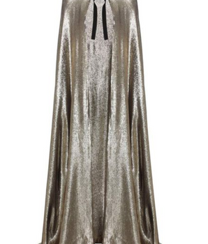 Roland Mouret Gold Cape