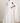 Greta Crepe Cape Maxi Dress in White