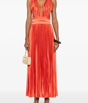 L'IDÉE Moderniste Gown - Orange