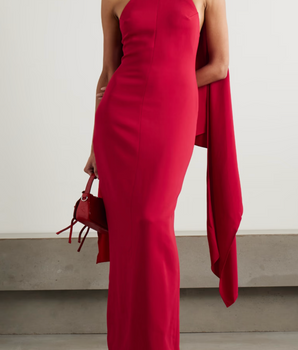 Solace London Emerson Gown - Red