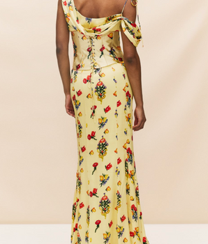 Yellow Garden Maxi