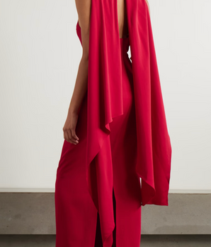 Solace London Emerson Gown - Red