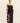 Campbell Ruffle Side Split Maxi - Black