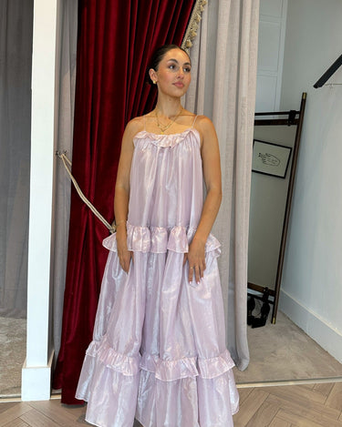 Sunviva Dress in Powder Purple - Drobey