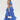 Marine Blue Wave Dress - Drobey
