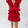 Ruffled Mini Dress - Drobey