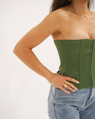 Satin Corset - Drobey