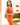 Tangerine Slip Dress - Drobey