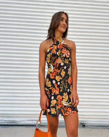 Okala Silk Dress - Drobey