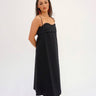 Verona Dress in Black - Drobey