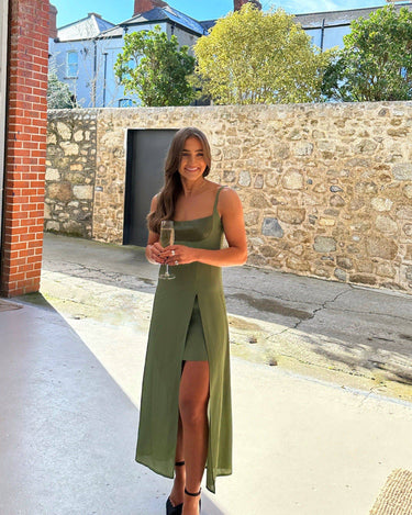 Robe Amaya in Green - Drobey